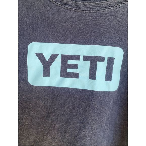 Yeti Navy Blue T-Shirt, Men's Size 3XL - Picture 2 of 7